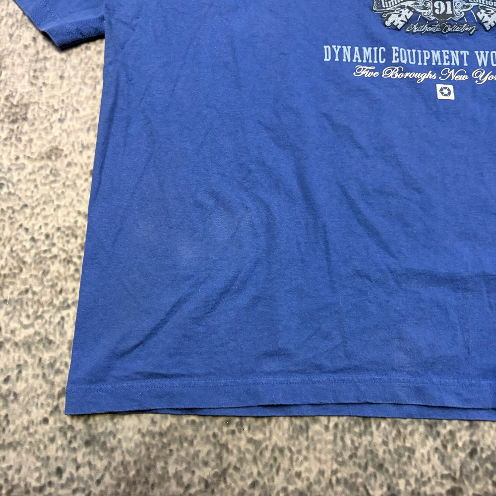 Vintage Southpole T Shirt Mens XXL Blue Hip-Hop Streetwear Graphic Y2K 2000s - Picture 5 of 11